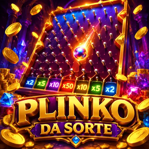Plinko jogo de pinos e pirâmide com multiplicadores nas bordas